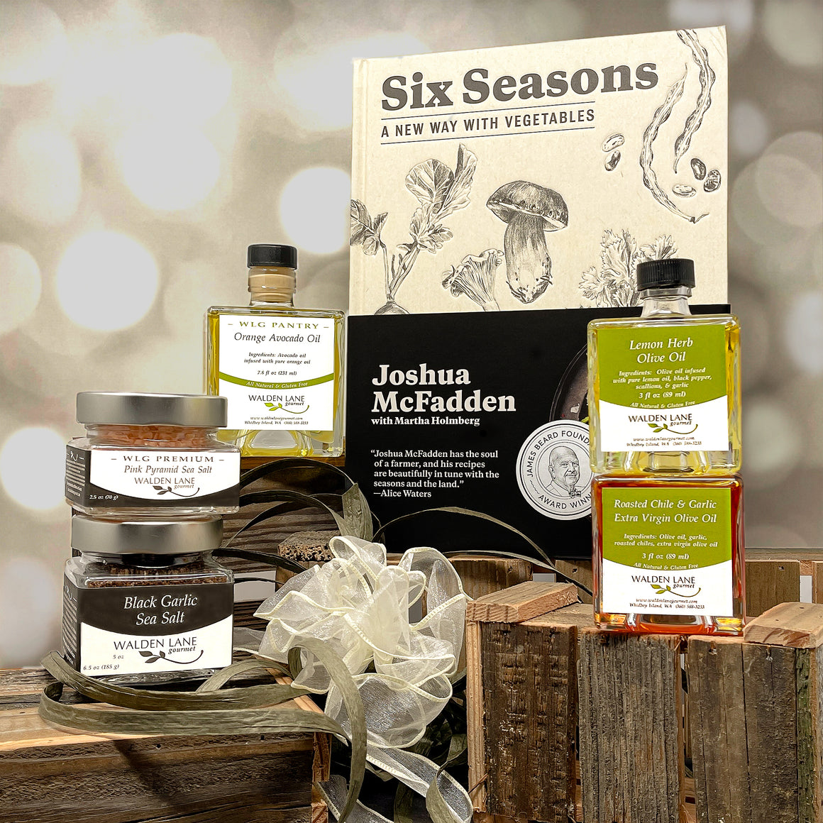 Six Seasons: A New Way With Vegetables by Joshua McFadden Gift Set